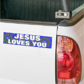 JESUS LIEBEN YOU AUTOAUFKLEBER (Auf Lkw)