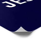 JESUS LIEBEN YOU - Christlich Poster (Ecke)