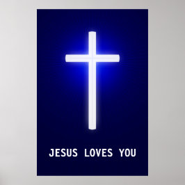 JESUS LIEBEN YOU - Christlich Poster