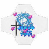 JESUS LIEBEN YOU  FUßBALL (Flach)