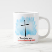 JESUS LIEBEN YOU Jumbo Tasse (Rechts)