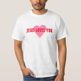 JESUS LIEBEN YOU Men's Value T - Shirt