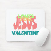 JESUS LIEBEN YOU, VALENTINE MOUSEPAD (Mit Mouse)