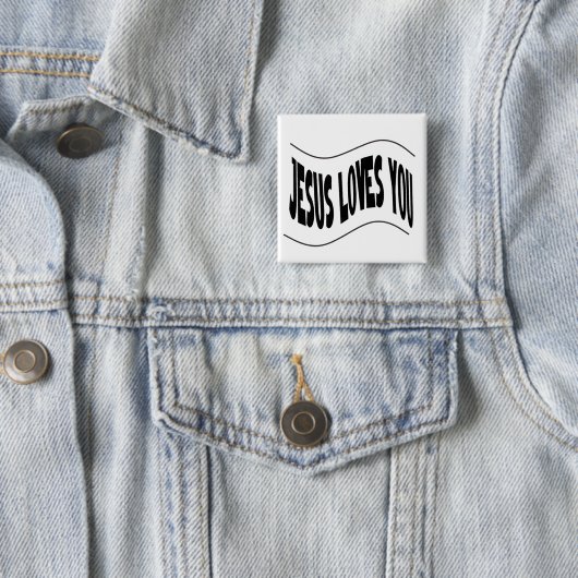 Jesus liebt dich button (Beispiel)