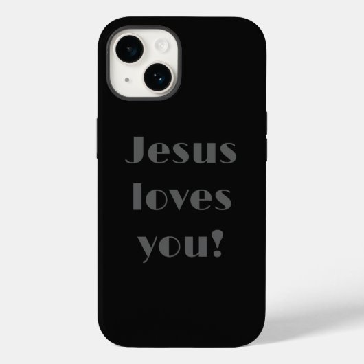 Jesus liebt dich! Case-Mate iPhone-Hülle iPhone Hülle (Rückseite)