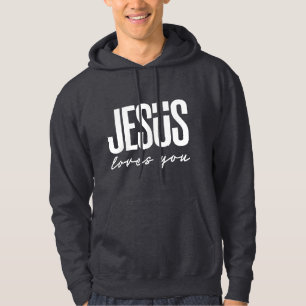 JESUS LIEBT DICH CHRISTLICH HOODIE