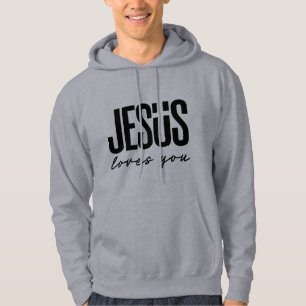 JESUS LIEBT DICH CHRISTLICH HOODIE