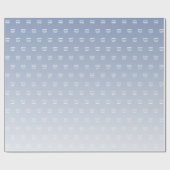 Jesus liebt dich! | hellblauer Ombre Geschenkpapier (Flach)