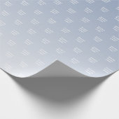 Jesus liebt dich! | hellblauer Ombre Geschenkpapier (Ecke)