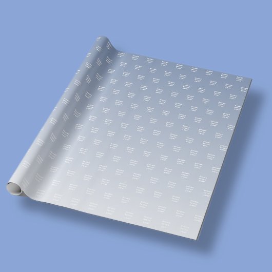 Jesus liebt dich! | hellblauer Ombre Geschenkpapier