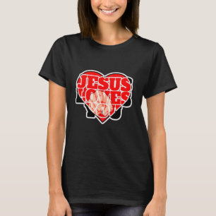 Jesus liebt dich - Inspirierender christlicher Gla T-Shirt