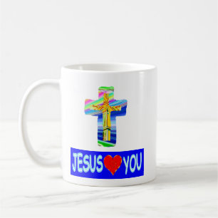 Jesus liebt dich kaffeetasse