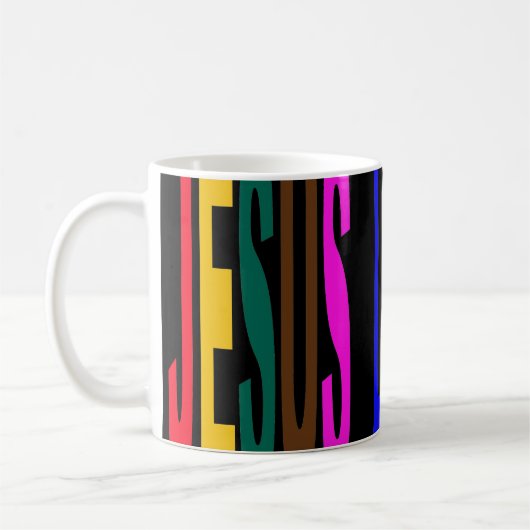 JESUS LIEBT DICH KAFFEETASSE (Links)