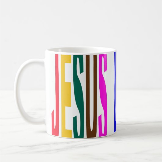 JESUS LIEBT DICH KAFFEETASSE (Links)