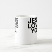 Jesus liebt dich kaffeetasse (Mittel)