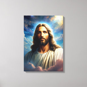 Jesus liebt dich leinwanddruck