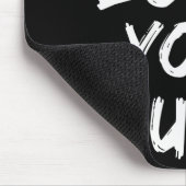 Jesus liebt dich Mann Christlicher Gläubiger Glaub Mousepad (Ecke)