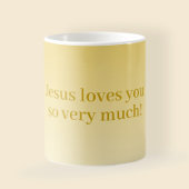 Jesus liebt dich sehr! kaffeetasse