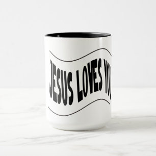 Jesus liebt dich  tasse