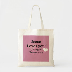 Jesus liebt dich tragetasche
