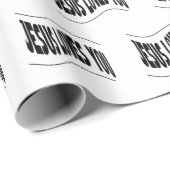 Jesus liebt euch geschenkpapier (Rolleneckpunkt)