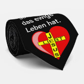 Jesus Liebt - Liebt Jesus Krawatte (Gerollt)
