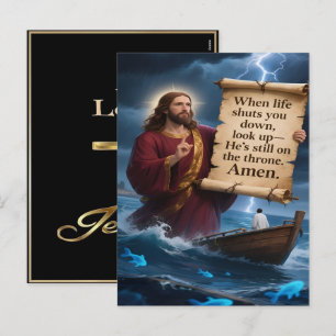 Jesus liebt mich 2025 Feiertagsglaube 2026 Feiertagspostkarte