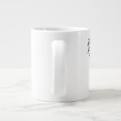 Jesus liebt uns Jumbo-Tasse (Rückseite)