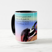 Jesus liebt warm tasse (Vorderseite Links)