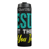 Jesus Ließ ihnen, dich zu sehen Thermosbecher (Vorderseite)