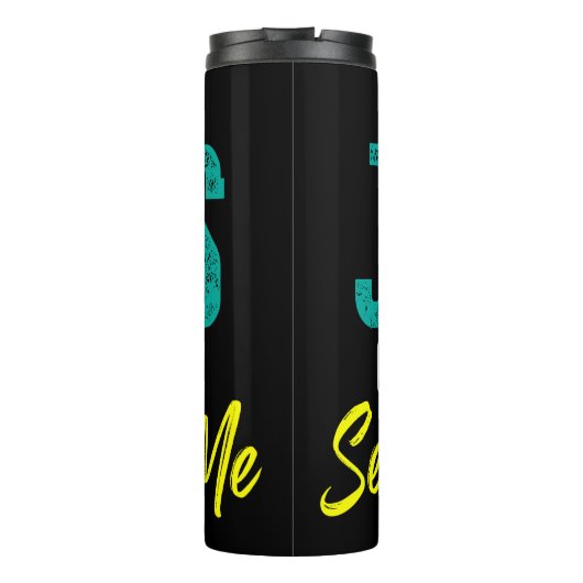 Jesus Ließ ihnen, dich zu sehen Thermosbecher (Rückseite)