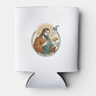 Jesus ließ rutschige Seife Duschwanne Ungeschickte Dosenkühler