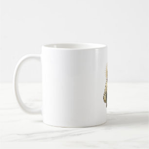 Jesus ließ schweren Medizinball fallen Zeh Schmerz Kaffeetasse