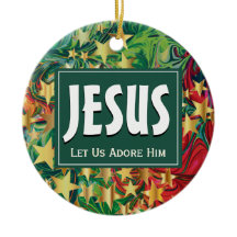 JESUS Ließ uns Adore Ihm Weihnachten