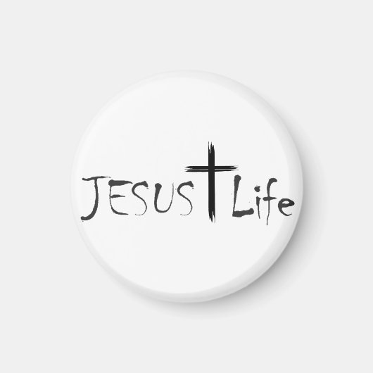 JESUS Life Magnet (Vorne)