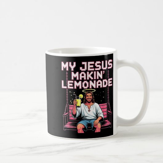 Jesus Limonade Lustiger Christlicher Meme Kaffeetasse (Rechts)