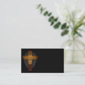 Jesus Lion of Judah Business Card Visitenkarte (Stehend Vorderseite)
