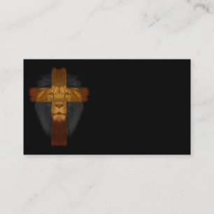 Jesus Lion of Judah Business Card Visitenkarte