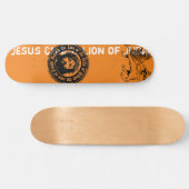 Jesus Lion of Judah Skateboard, 8 1/8" Deck Skateboard (Horizontal)