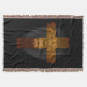 Jesus Lion von Judah Throw Blanket Decke (Vorderseite)