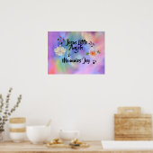 Jesus Little Angels Mommies Joy Poster (Küche)