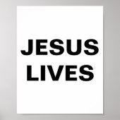 Jesus Lives Poster (Vorne)