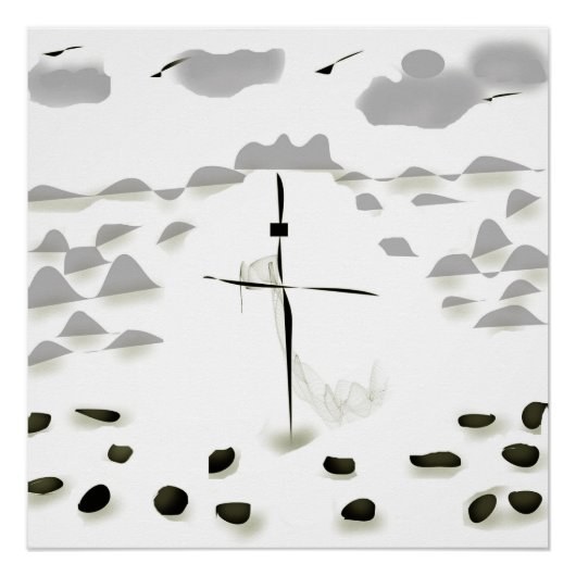 Jesus lives poster (Vorderseite)