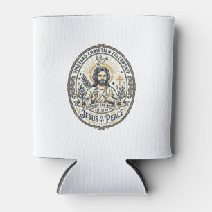 Jesus Lo Fi Lernbeats Ästhetisches Grafik T-Shirt  Dosenkühler