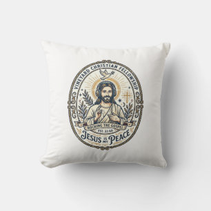 Jesus Lo Fi Lernbeats Ästhetisches Grafik T-Shirt  Kissen