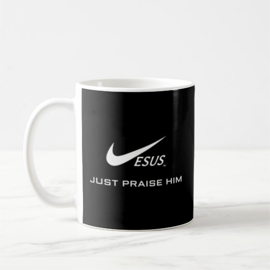 Jesus lobt ihn nur - Jesus hat Christlich gesungen Kaffeetasse (Links)