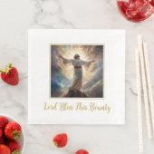 Jesus Lord Bless Paper Napkins Serviette (Beispiel)