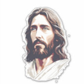 Jesus Lord Retter Oldtimer Aufkleber (Vorderseite)