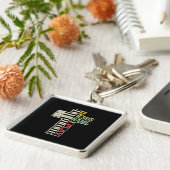 Jesus Love In Jesus Name I Play Piano Christian Schlüsselanhänger (Seite)