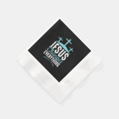 Jesus Love Jesus Changes | Everything Serviette (Ecke)